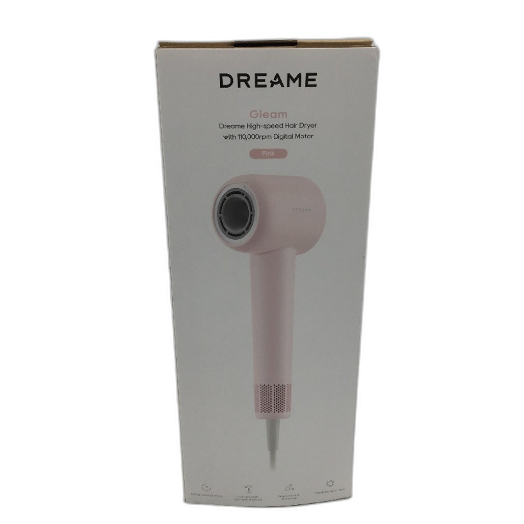 Dreame Gleam High Speed Hair Dryer with Magnetic Attachment in Pink DEMO