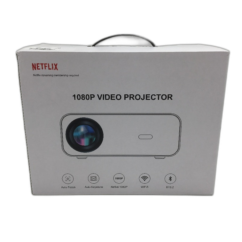 ZoomCat WhaleTV OS C12 4K Support 1080p BT Smart Home Netflix Projector DEMO