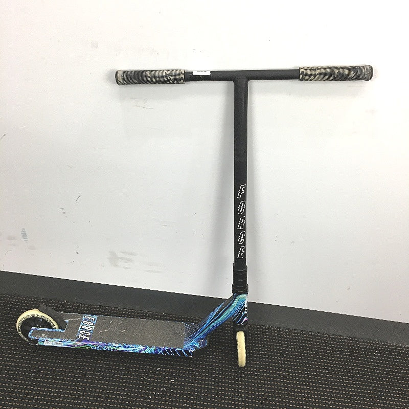 Force Pro Series Trick Ride Dirt Blue Blue Inline Scooter EX-DISPLAY