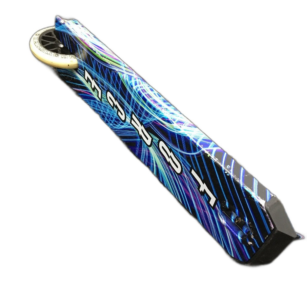 Force Pro Series Trick Ride Dirt Blue Blue Inline Scooter EX-DISPLAY