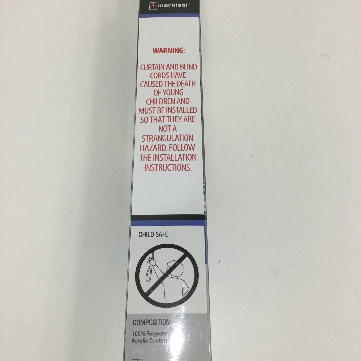 Markisol 2 Pack Shari Single Blockout Roller Blinds Vanilla 60 x 210cm NEW