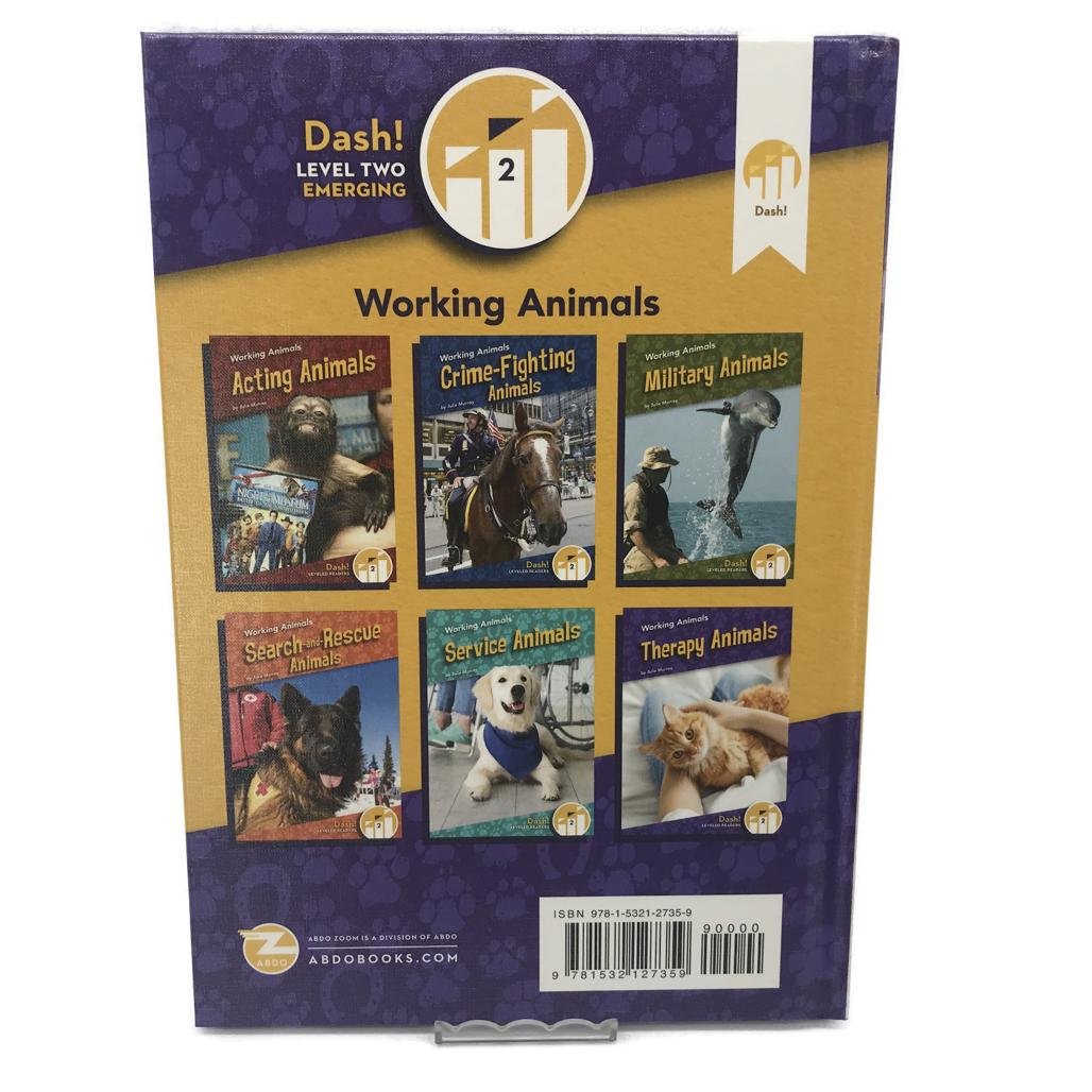 6 Pack Working Animal Books, Acting Animals, Military Animals + More NEW