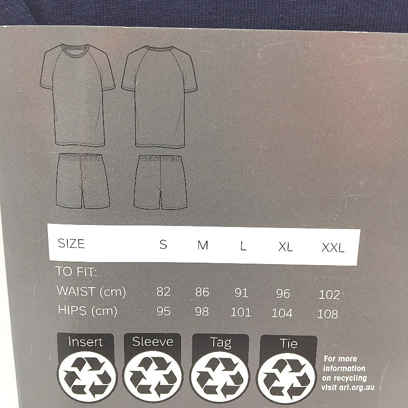 Westbay Mens Summer Short PJ Set 'Best Dad Ever' Size S NEW