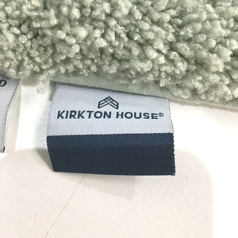 Kirkton House 2pc Mint Green Toilet & Bathroom Microfibre Bath Mat Set NEW