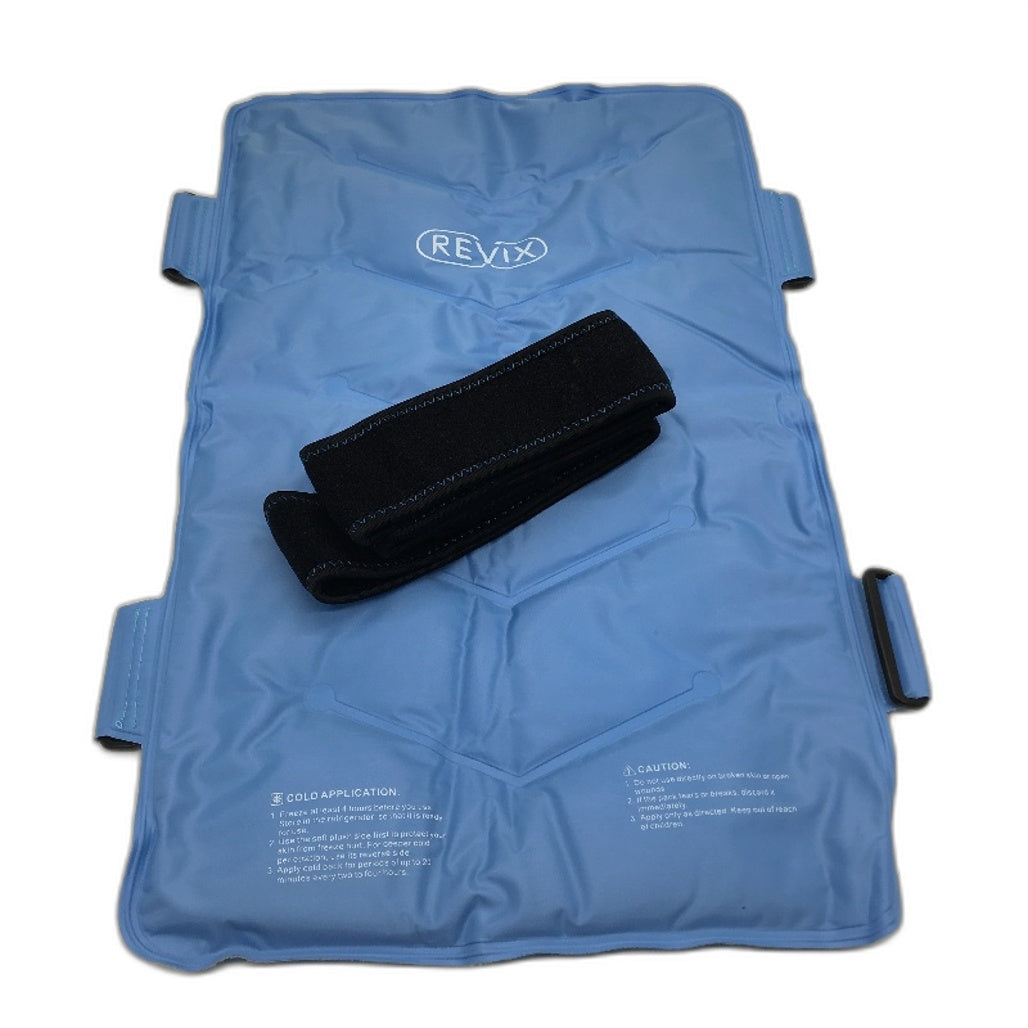 Revix Blue REX119 Full Back Reusable Freezable Cooling Therapy Gel Cold Pack NEW