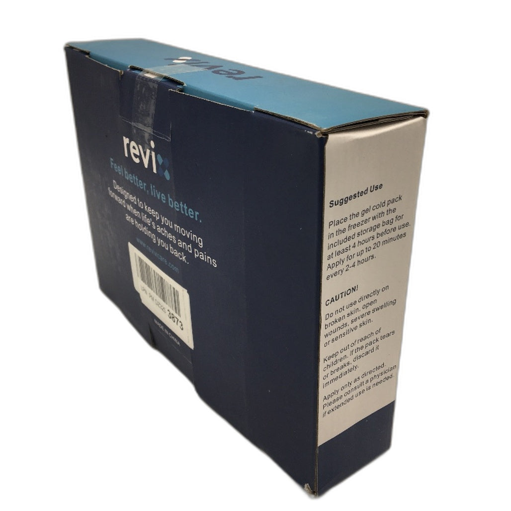 Revix Blue REX119 Full Back Reusable Freezable Cooling Therapy Gel Cold Pack NEW