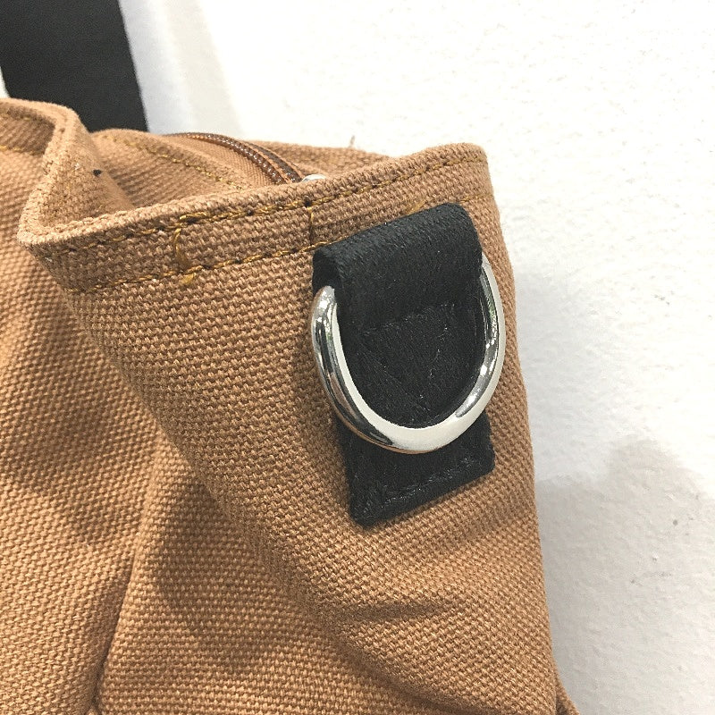 SDYSM Multi Compartment Zip Up Brown Canvas Carry Tote Nappy Bag NEW