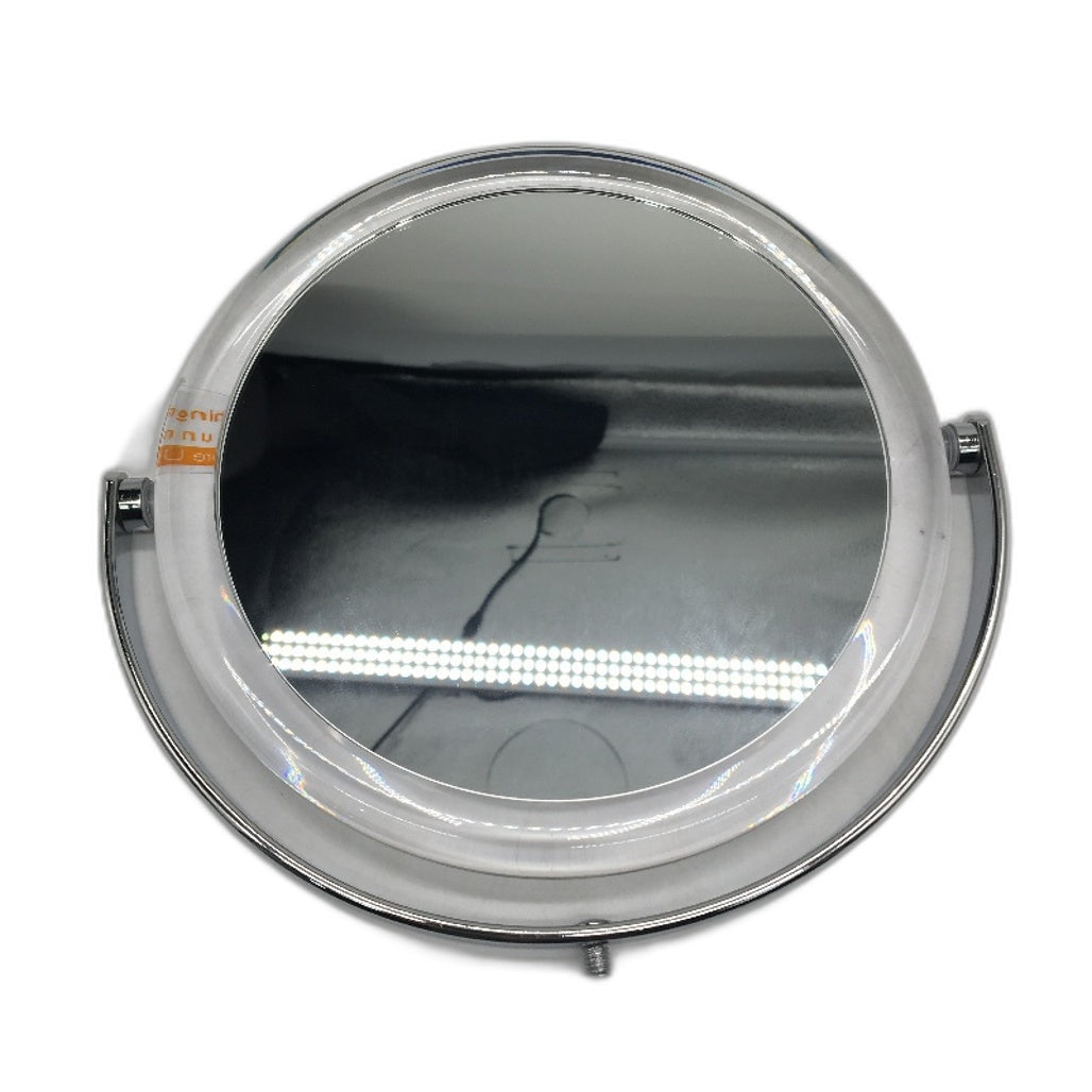 Miyadiva Double Sided 20X Magnifying Makeup Mirror With Stand 360 Rotation NEW