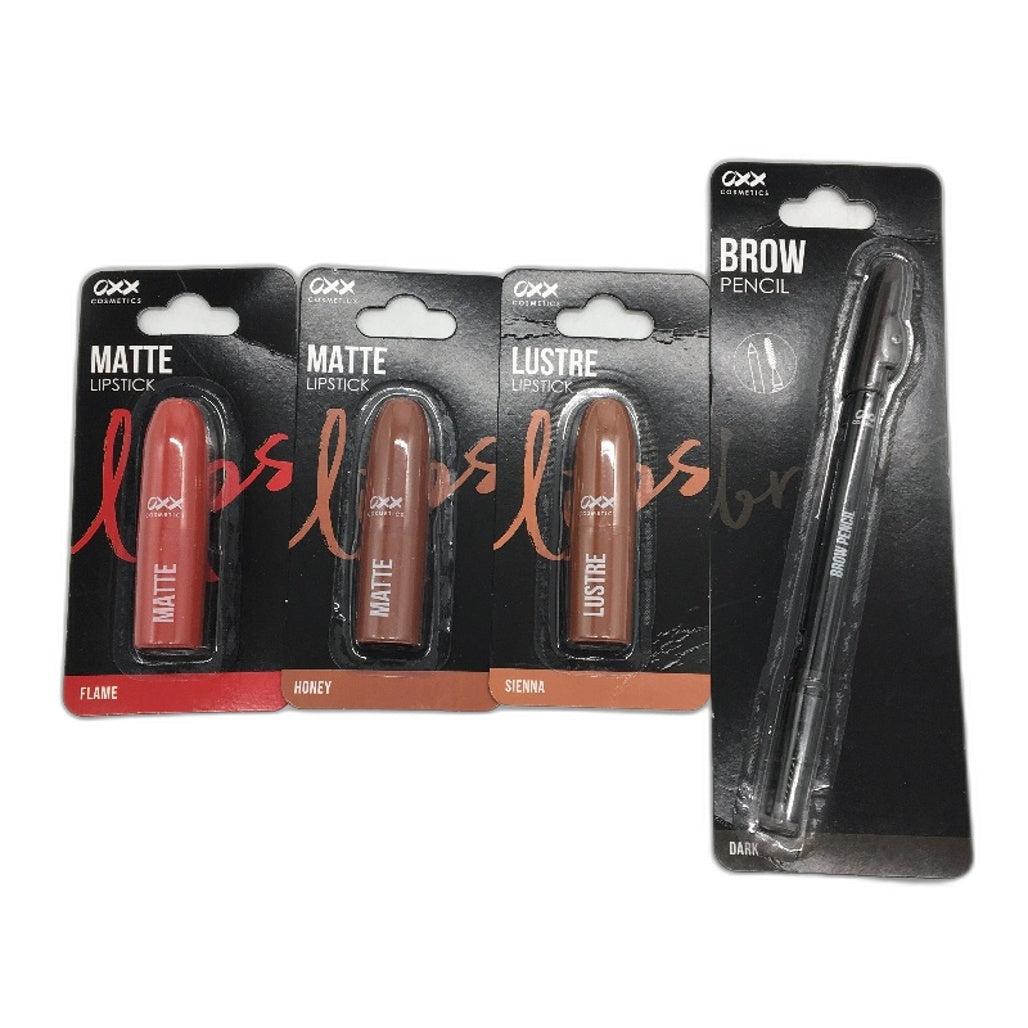 22 Piece BULK LOT- OXX Cosmetics Brush Kits & Assorted Make Up Items NEW