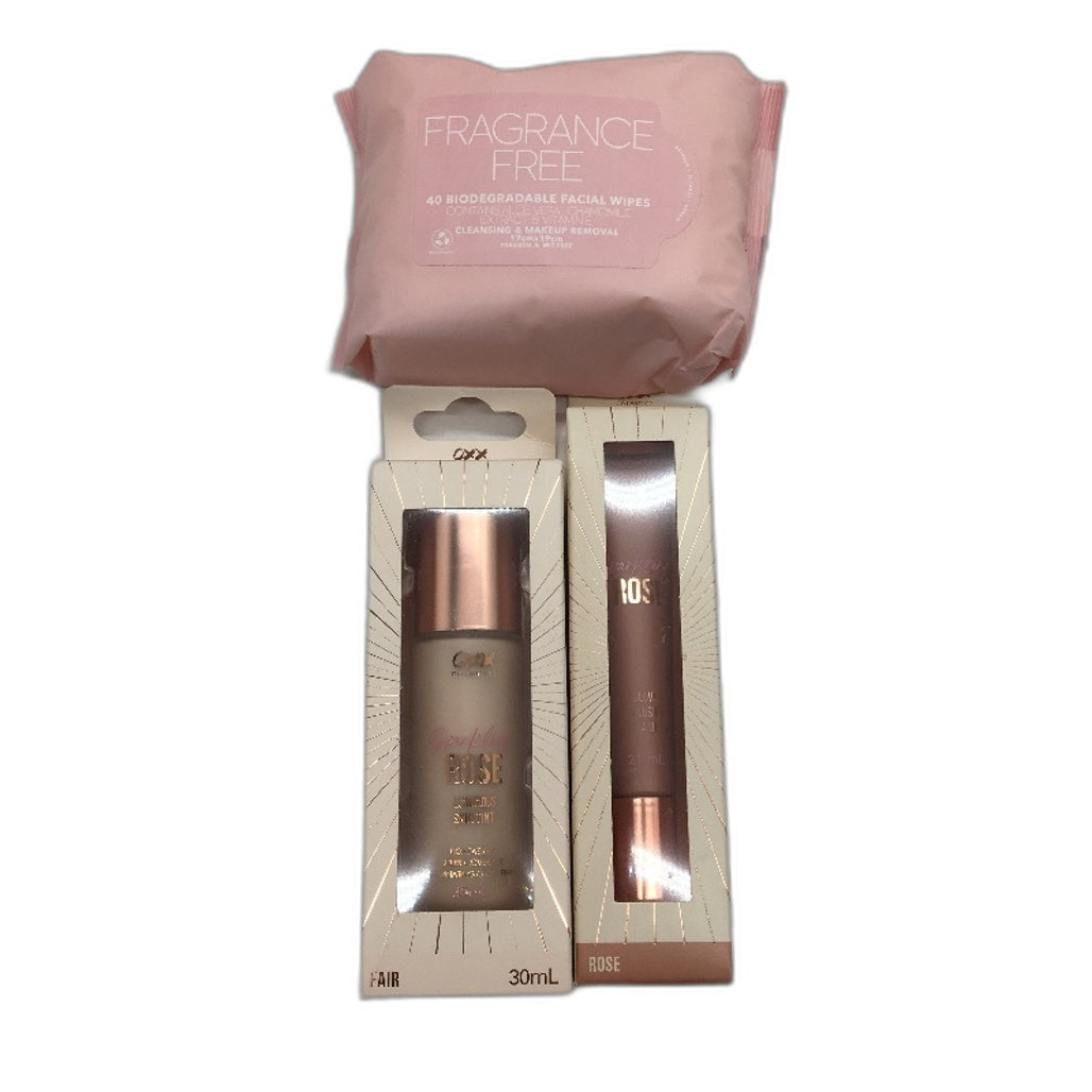 22 Piece BULK LOT- OXX Cosmetics Brush Kits & Assorted Make Up Items NEW