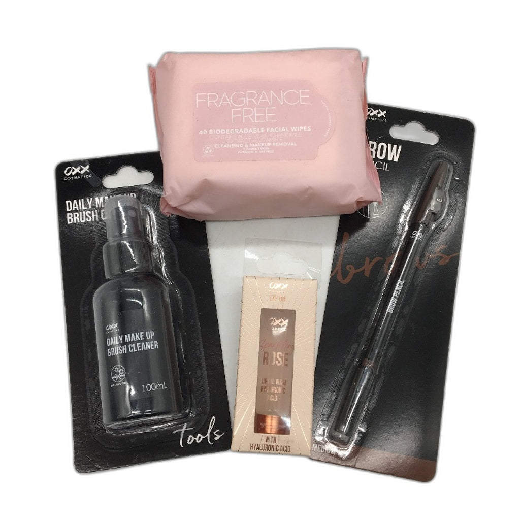 21 Piece BULK LOT- OXX Cosmetics Brush Kits & Assorted Make Up Items NEW