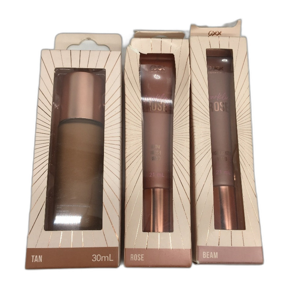 21 Piece BULK LOT- OXX Cosmetics Brush Kits & Assorted Make Up Items NEW