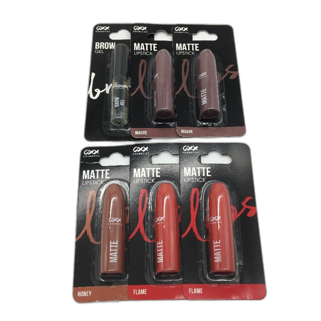 12 Piece BULK LOT- OXX Cosmetics Assorted Make Up & Skin Care Items Pack NEW