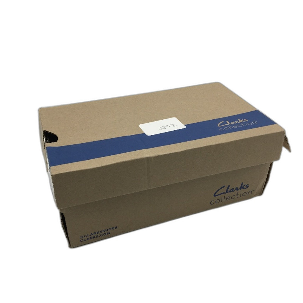 Clarks Black Leather Marilyn Sara Low Heel Shoes Ladies Size US 7 EU 37.5 NEW