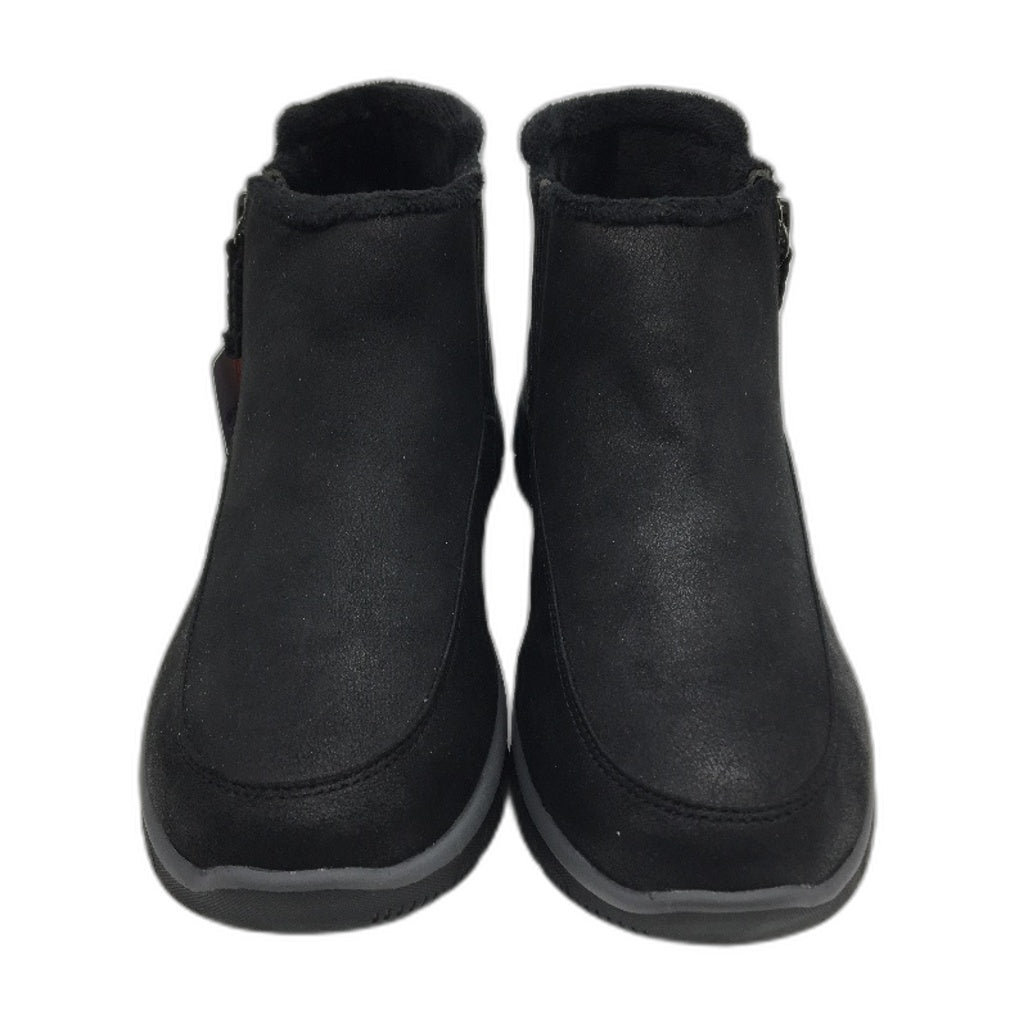 Skechers Black D'Lites Silver Accented Air Cooled Sneaker Ladies US 10 EU 40 NEW