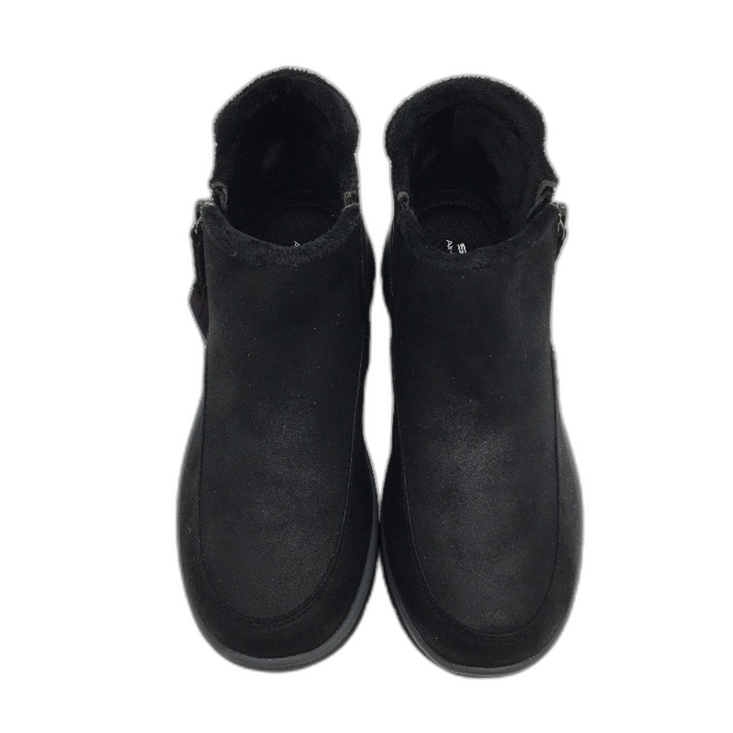 Skechers Black D'Lites Silver Accented Air Cooled Sneaker Ladies US 10 EU 40 NEW