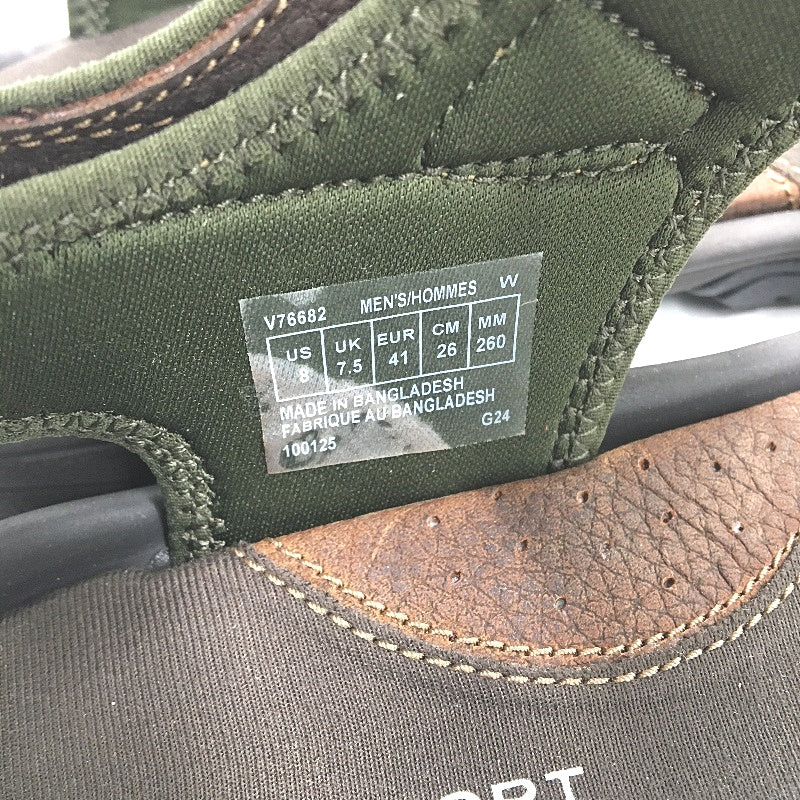 Rockport Springboro Rocklake Leather Sandals Men US 8 Wide EU 41 NEW