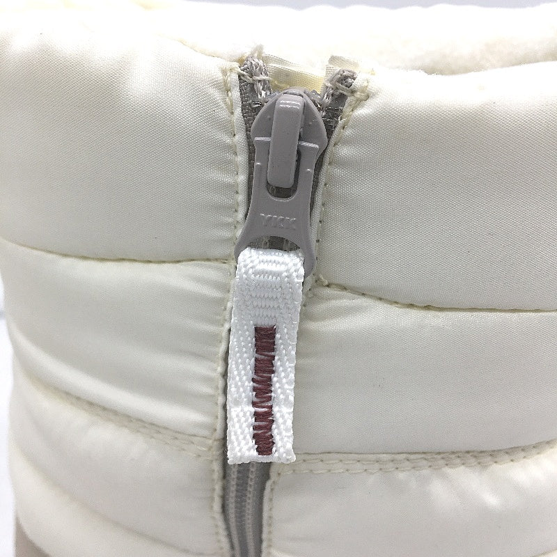 Columbia White Snowtrot Size Zip Mid Snow Boots Ladies US 10 EUR 41 NEW