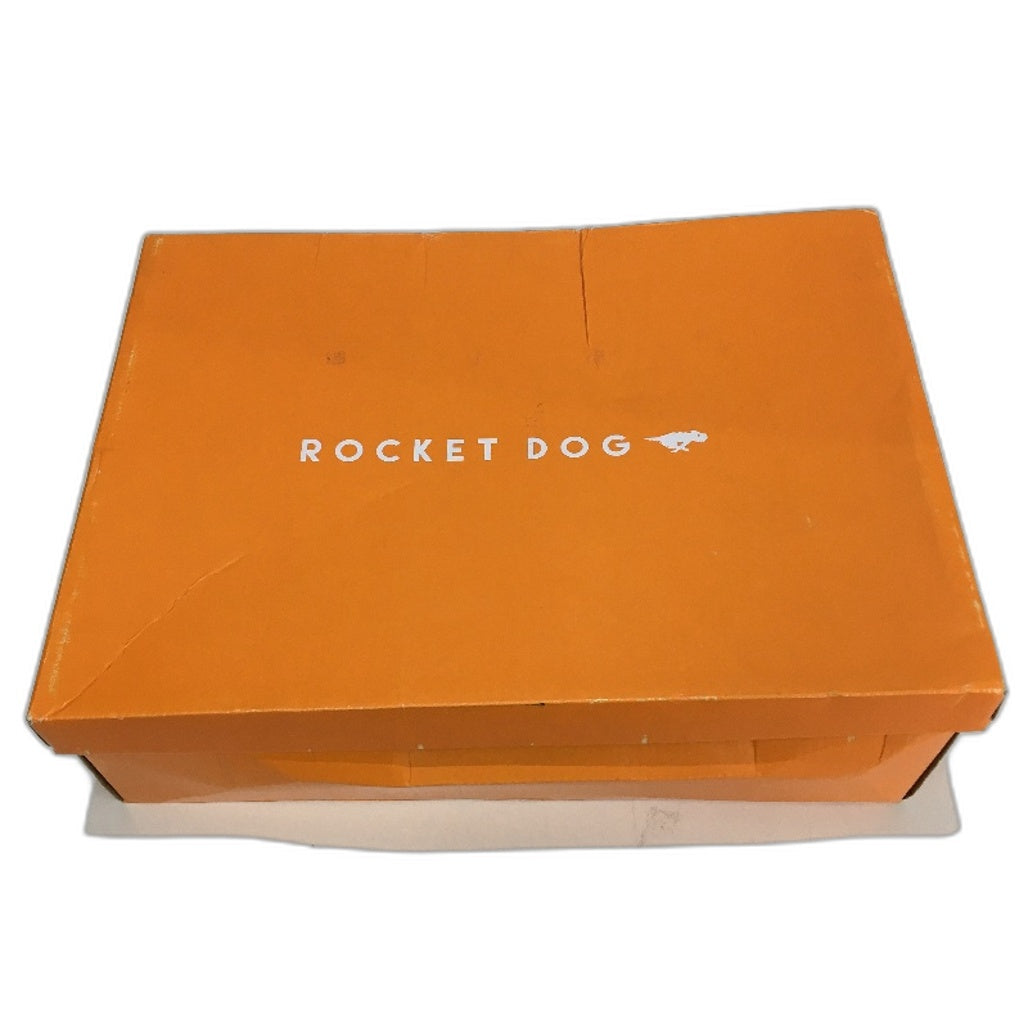 Rocket Dog Leather Look Cowboy Style Pull On Heeled Boots Ladies Size US 7.5 NEW