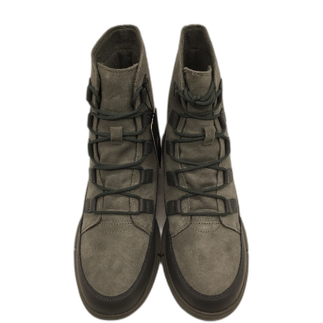 Sorel Explorer Next Grey Quarry Waterproof Insulated Boots Mens Size US 10.5 NEW