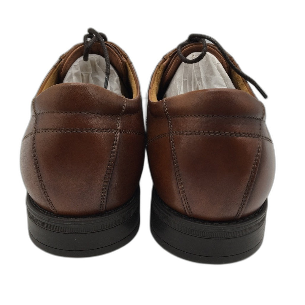 Florsheim Brown Leather Medfield Oxford Ortholite Dress Shoes Mens Sze US 10 NEW