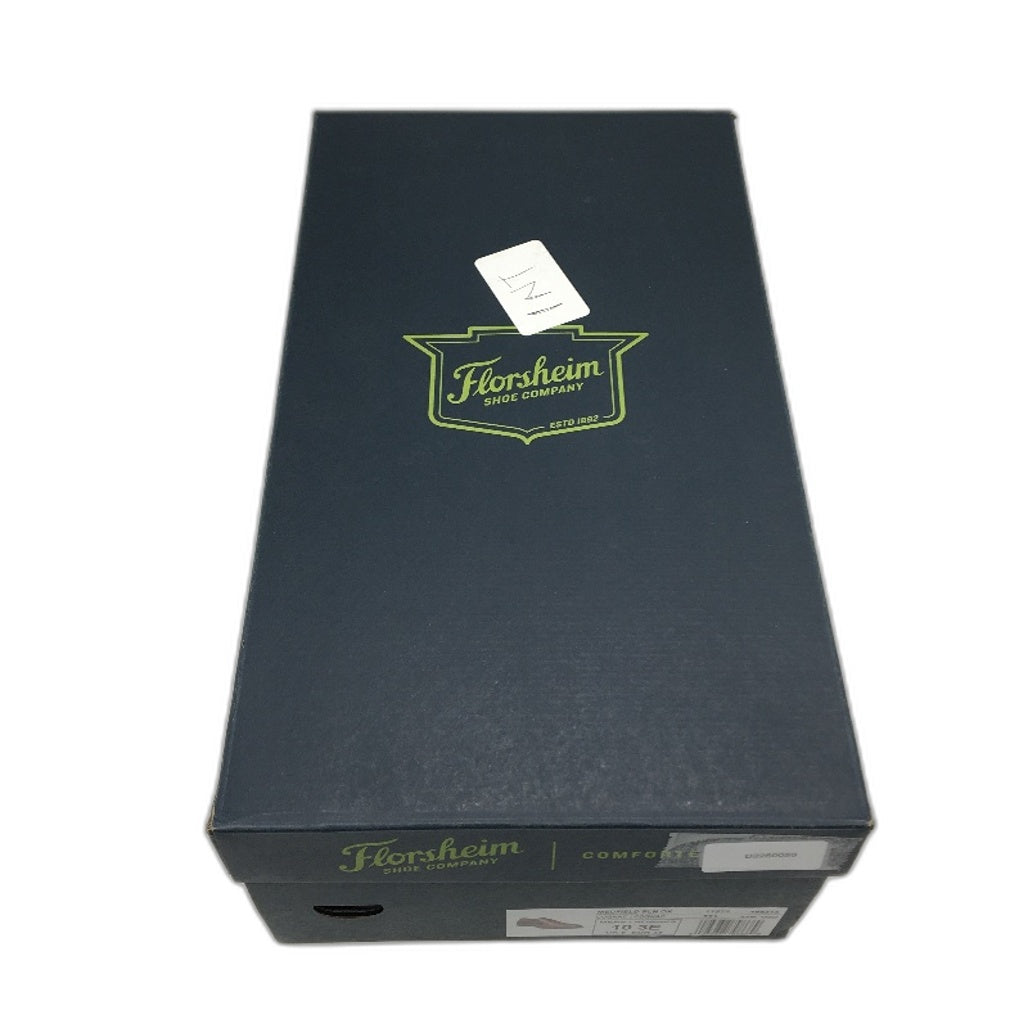 Florsheim Brown Leather Medfield Oxford Ortholite Dress Shoes Mens Sze US 10 NEW