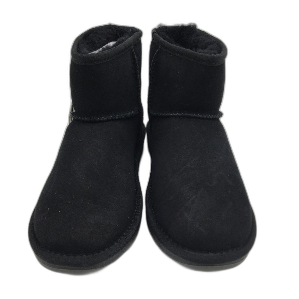 UGG Boots Australian Double Face Sheepskin Black Boots Unisex EU39 M6 L8 NEW