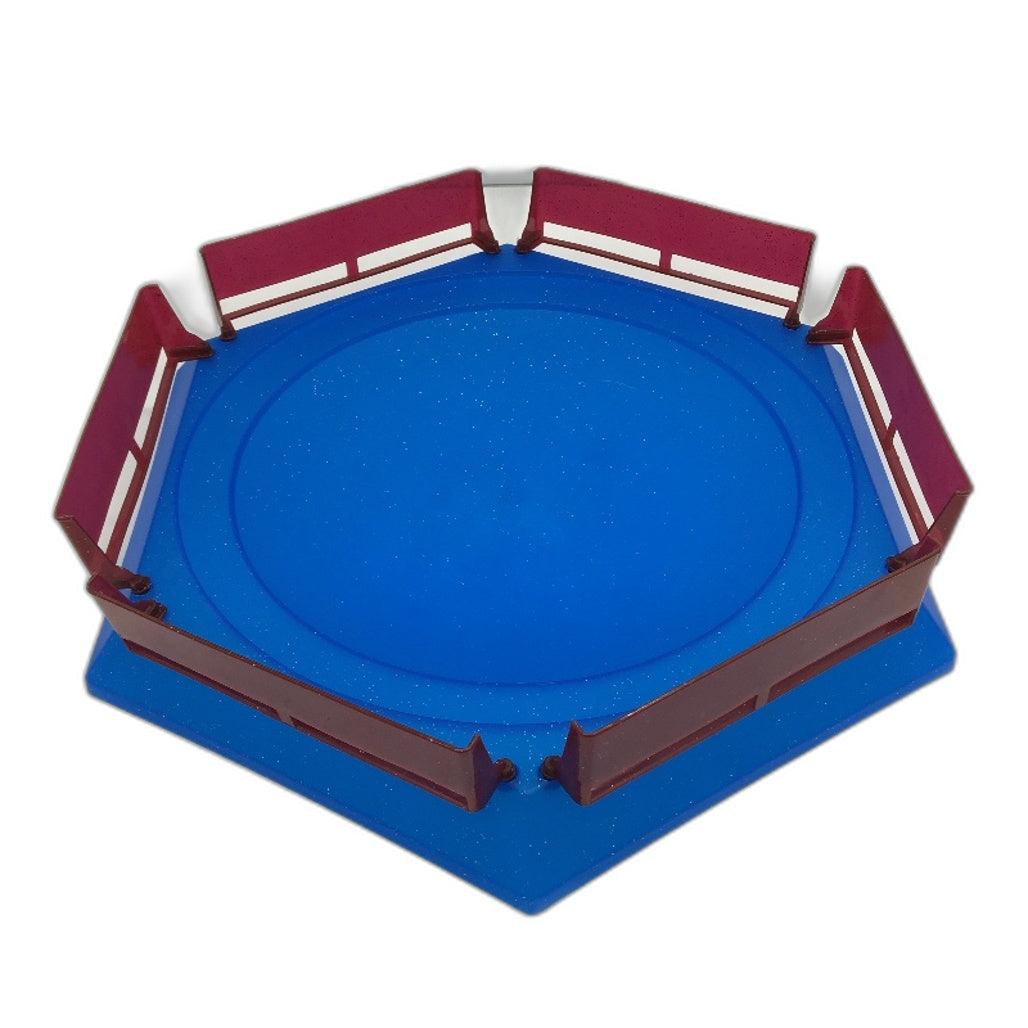 Metal Assembled Gyro Fighting Arena Battle Set Combination With Launchers Age 6+