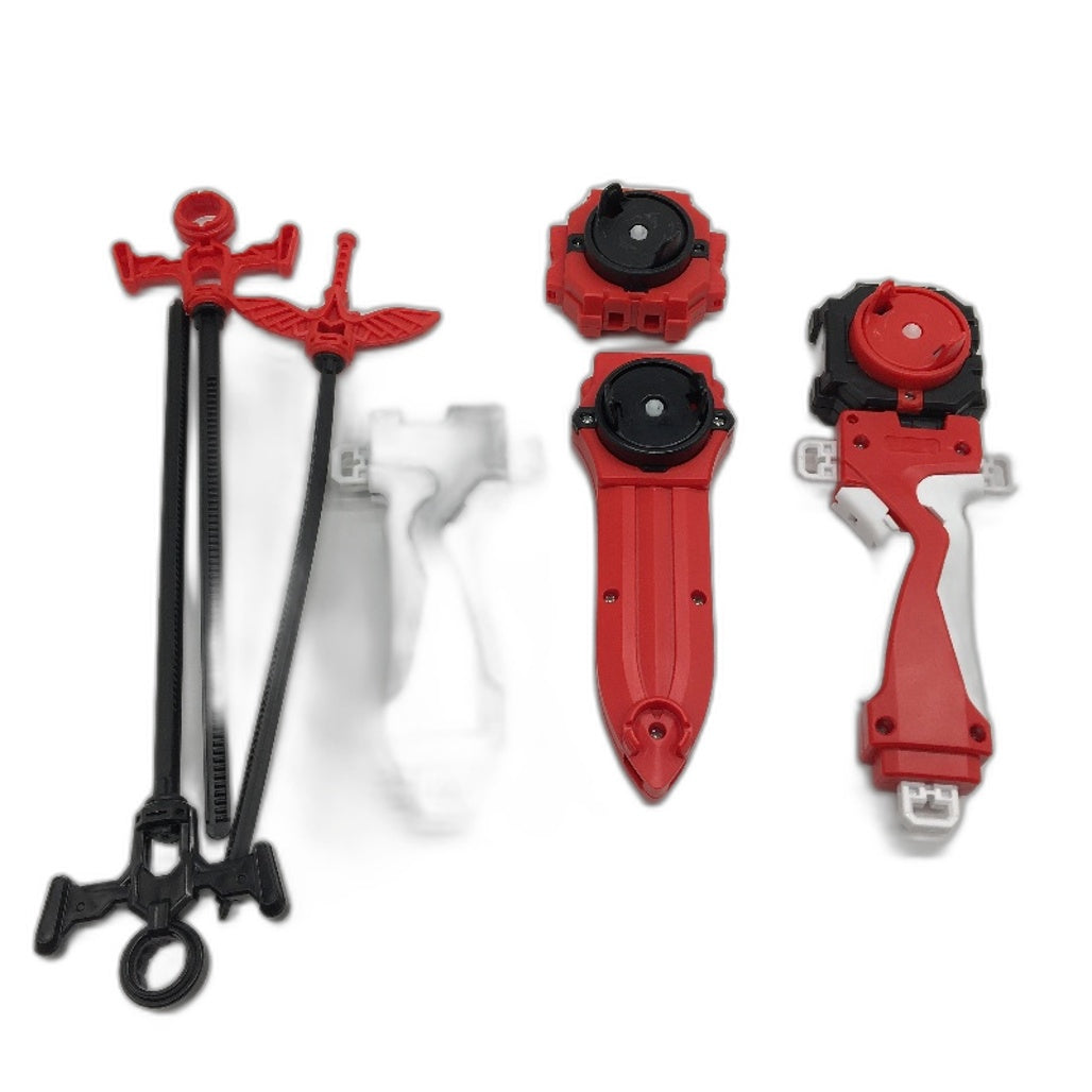 Metal Assembled Gyro Fighting Arena Battle Set Combination With Launchers Age 6+