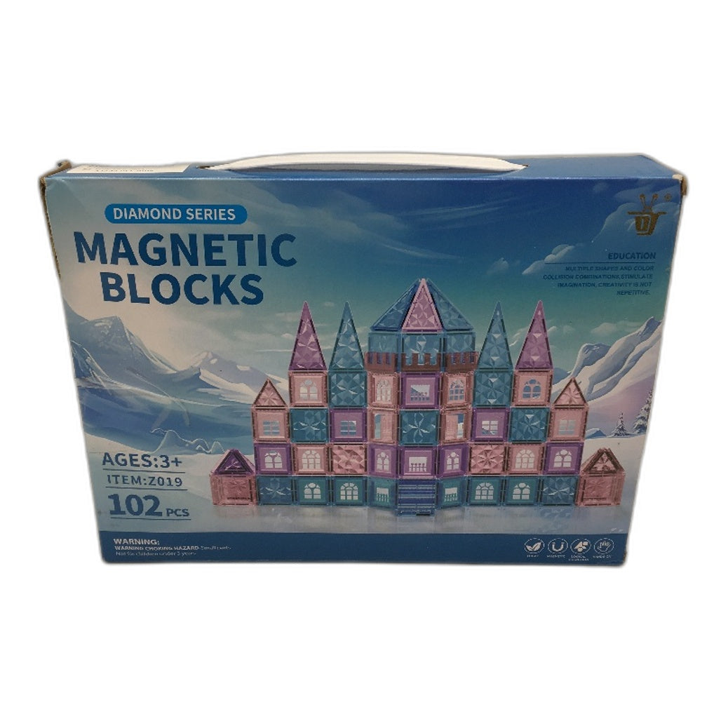 Magnetic Tiles 3D Building Blocks Diamond Series STEM Educational Kids Toy Age3+