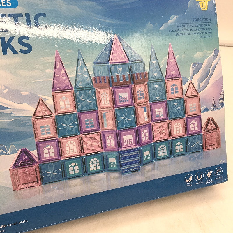 Magnetic Tiles 3D Building Blocks Diamond Series STEM Educational Kids Toy Age3+