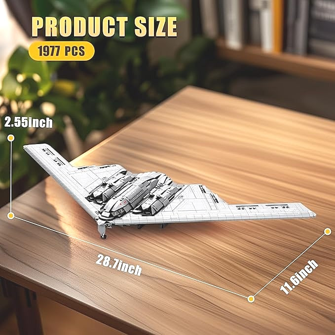 Reobrix 33038 B2 Spirit Aircraft Model Kit Building Blocks Set 1977PCS Age 14+