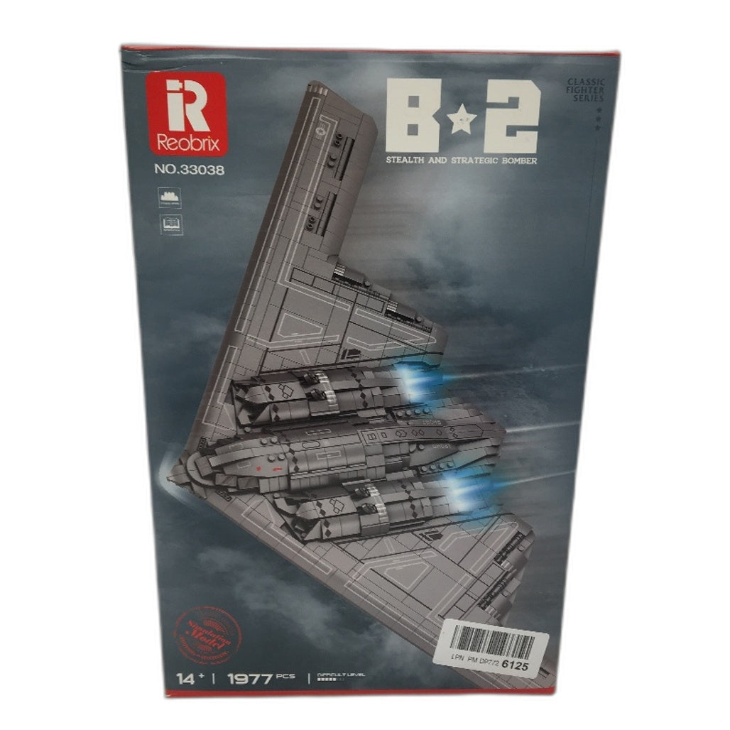 Reobrix 33038 B2 Spirit Aircraft Model Kit Building Blocks Set 1977PCS Age 14+