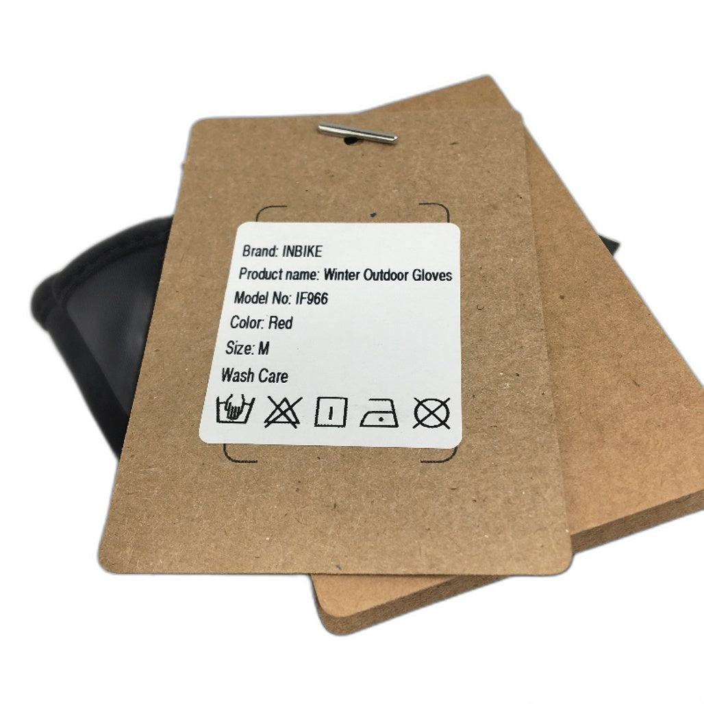 INBIKE Winter Outdoor Cycling Gloves Warm Waterproof Touchscreen Mens Size M NEW