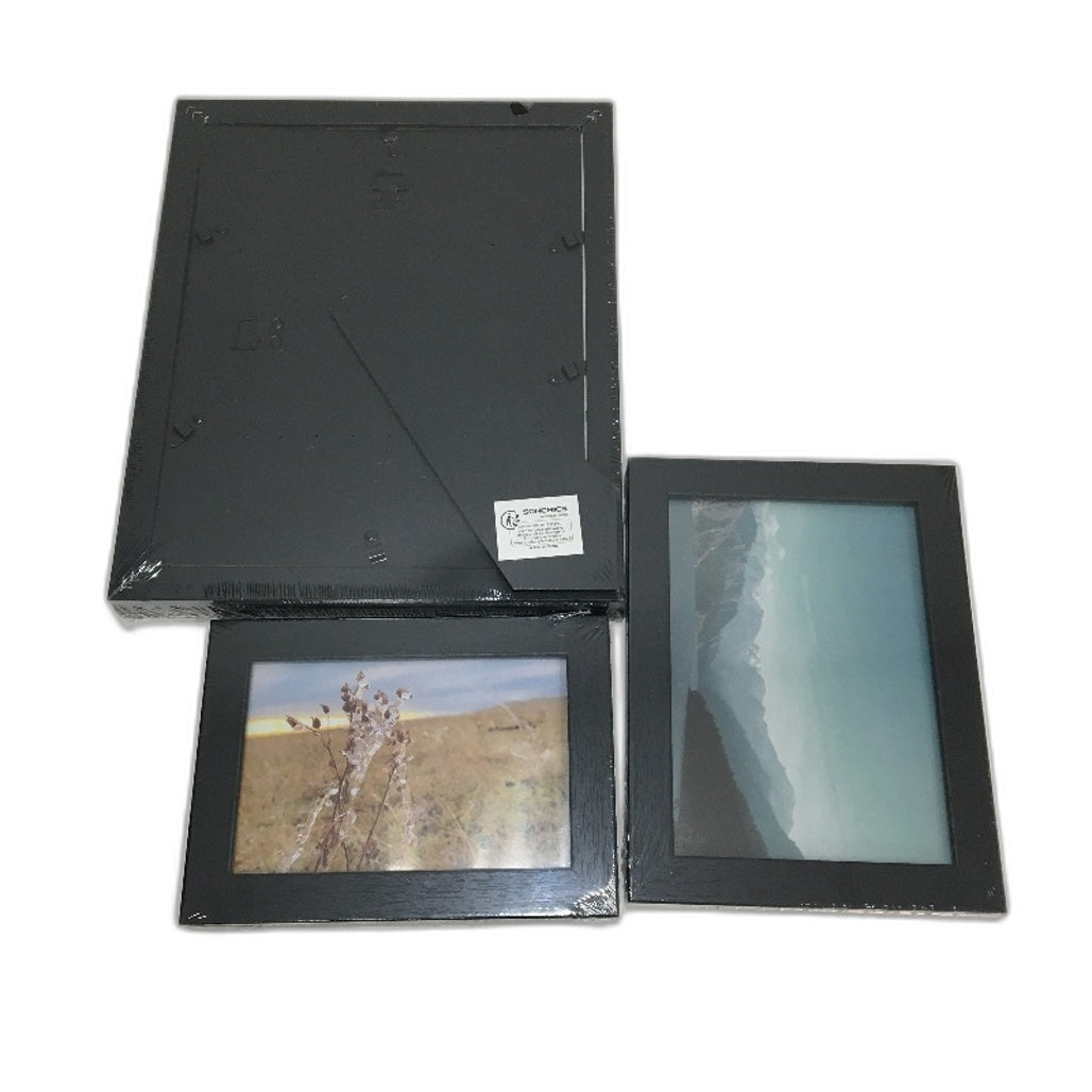 SONGMICS 10 Pack Collage Picture Photo Frames 3 Sizes Set Hanging Tabletop NEW
