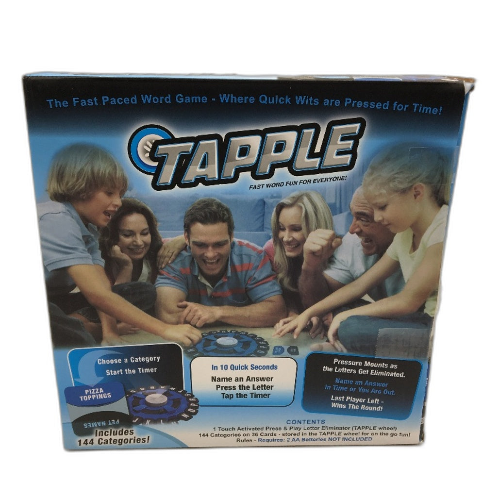 Tapple Board Game 2 To 10 Players Family Educational Word Puzzle Game Age 8Y