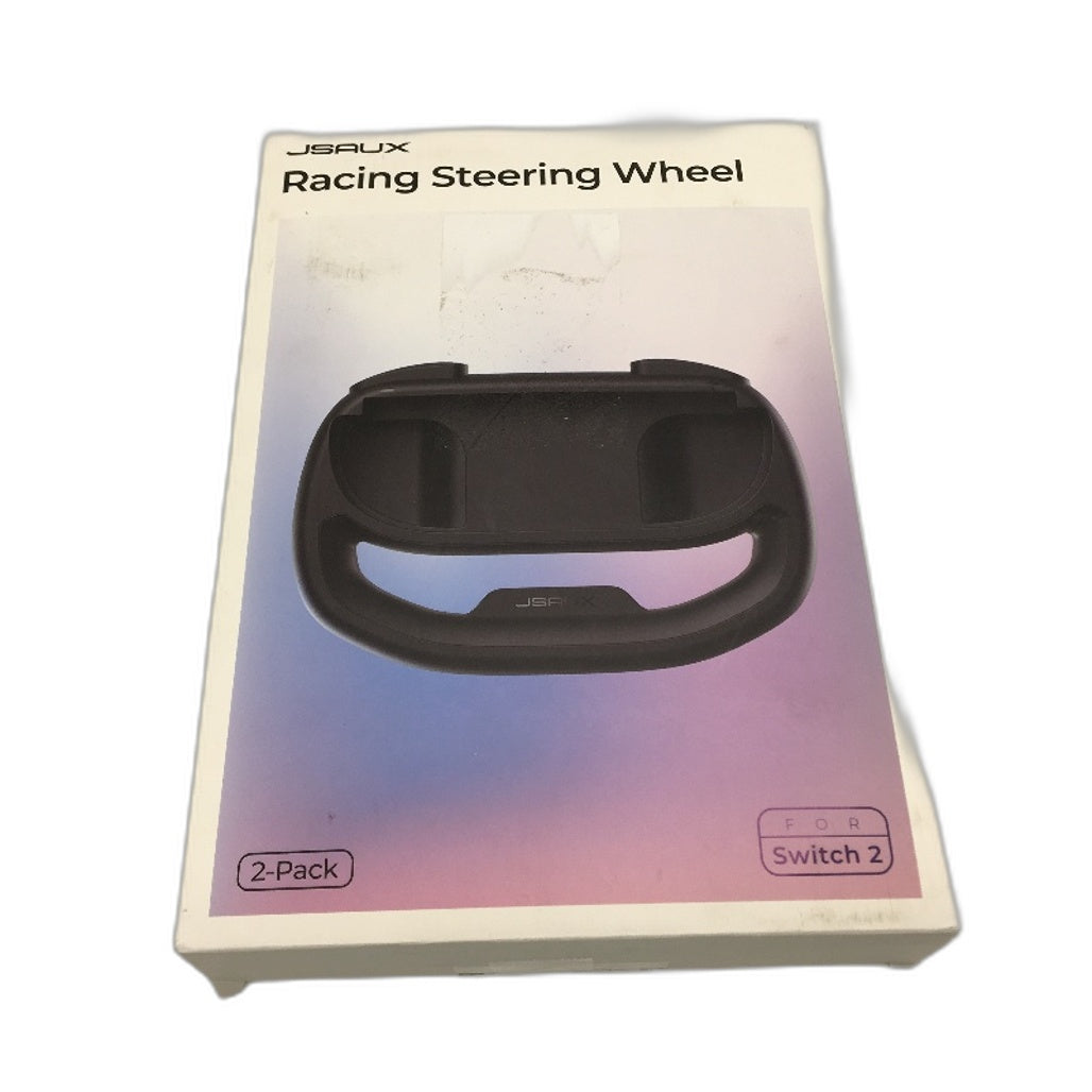 JSAUX Racing Steering Wheel For Switch 2 JoyCon Controllers Mario Kart Deluxe