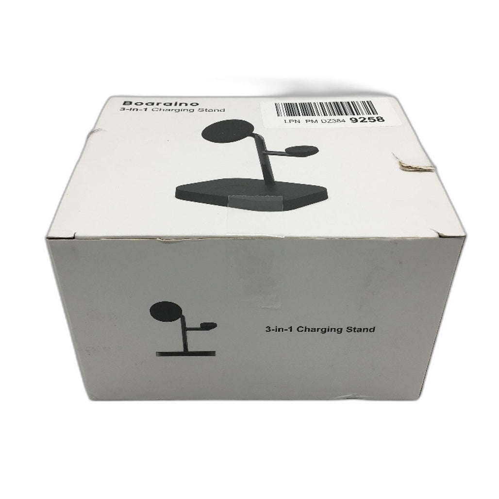 Boaraino 3 In 1 Magnetic Wireless Charger Charging Station Phone Watch Airpods