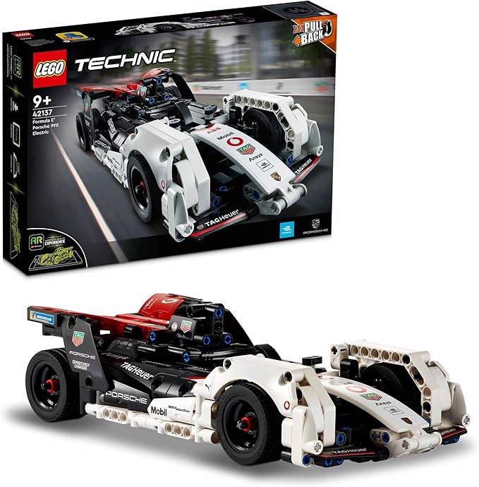 LEGO Technic 42137 Formula E Porsche 99X Electric Pull Back Racing Car Model NEW