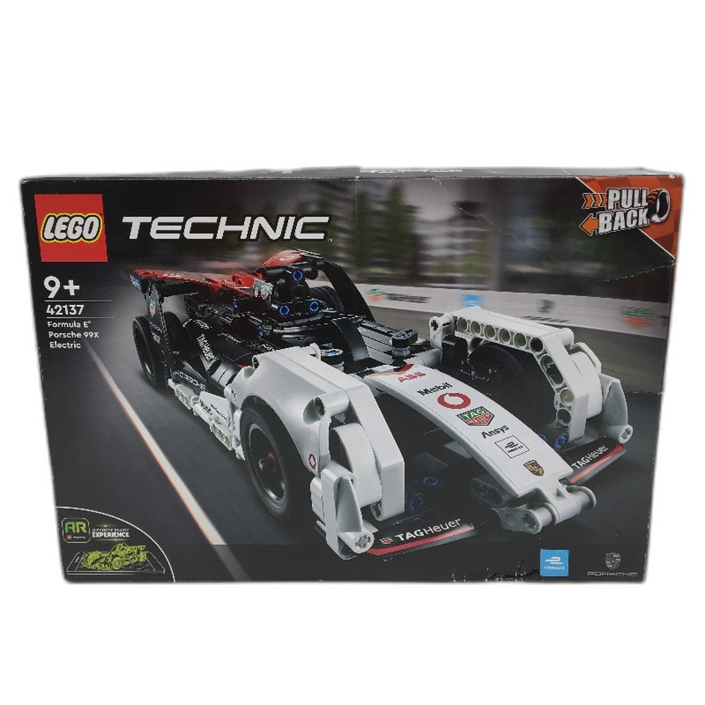 LEGO Technic 42137 Formula E Porsche 99X Electric Pull Back Racing Car Model NEW