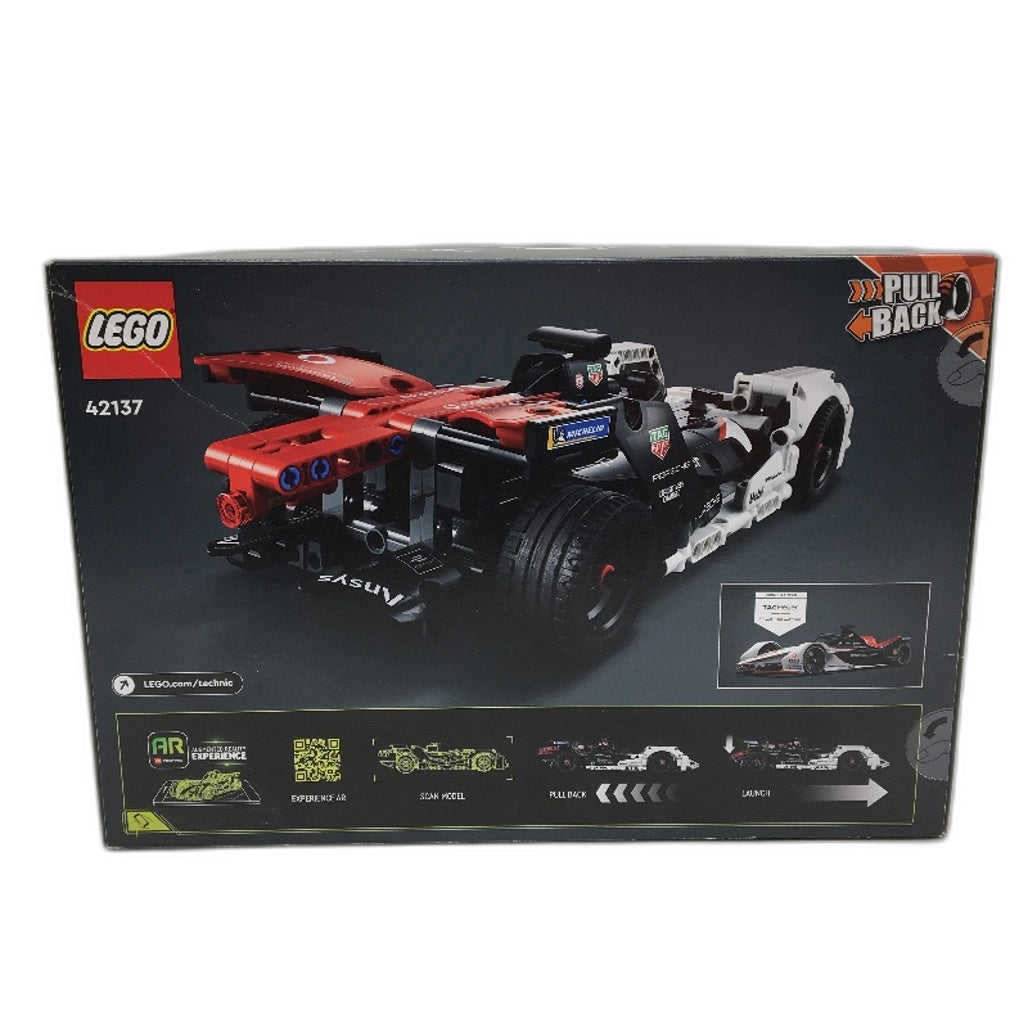 LEGO Technic 42137 Formula E Porsche 99X Electric Pull Back Racing Car Model NEW