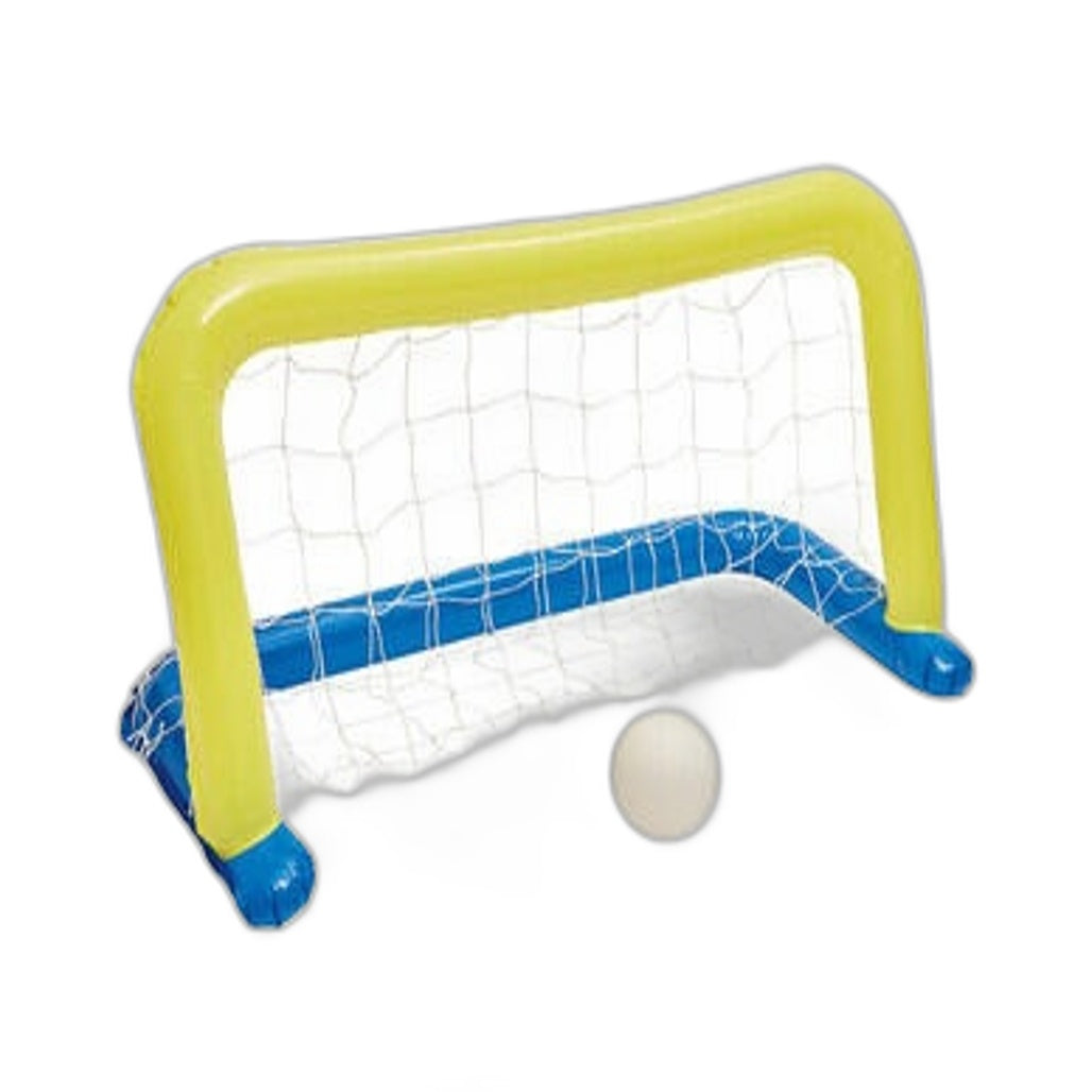 Bestway Water Polo Swimming Pool Game Set Inflatable Frame Ball Net Age 3Y  NEW