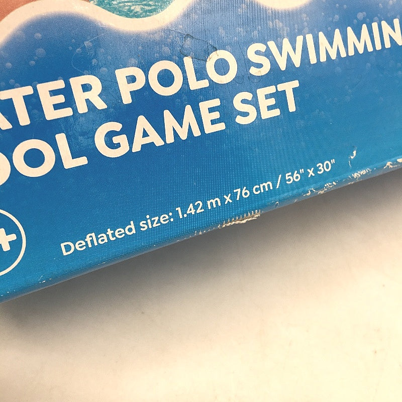 Bestway Water Polo Swimming Pool Game Set Inflatable Frame Ball Net Age 3Y  NEW