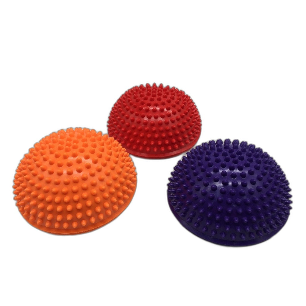 Findon Sensory Stepping Stone Balance 3 Pack Orange Red &Purple With Pump Age 3+