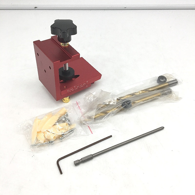 Pocket Hole Jig Kit Wood Joint Angle Toool Indclined Hole Drilling Positioner