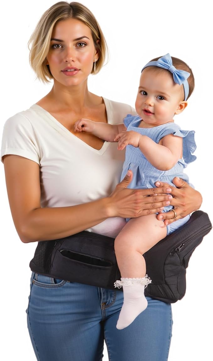 Hip Seat Baby Carrier Ergonomic Design Adjustable Newborn To Toddler 3 6 20KG