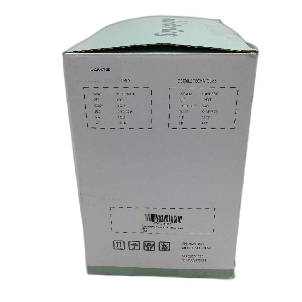 Hip Seat Baby Carrier Ergonomic Design Adjustable Newborn To Toddler 3 6 20KG