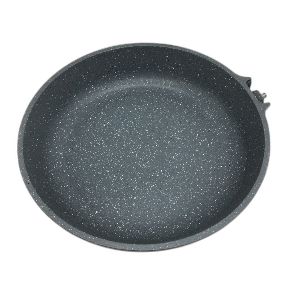 Sensarte 32CM Non Stick Frying Pan Skillet With Glass Lid Cover Safe & Healthy
