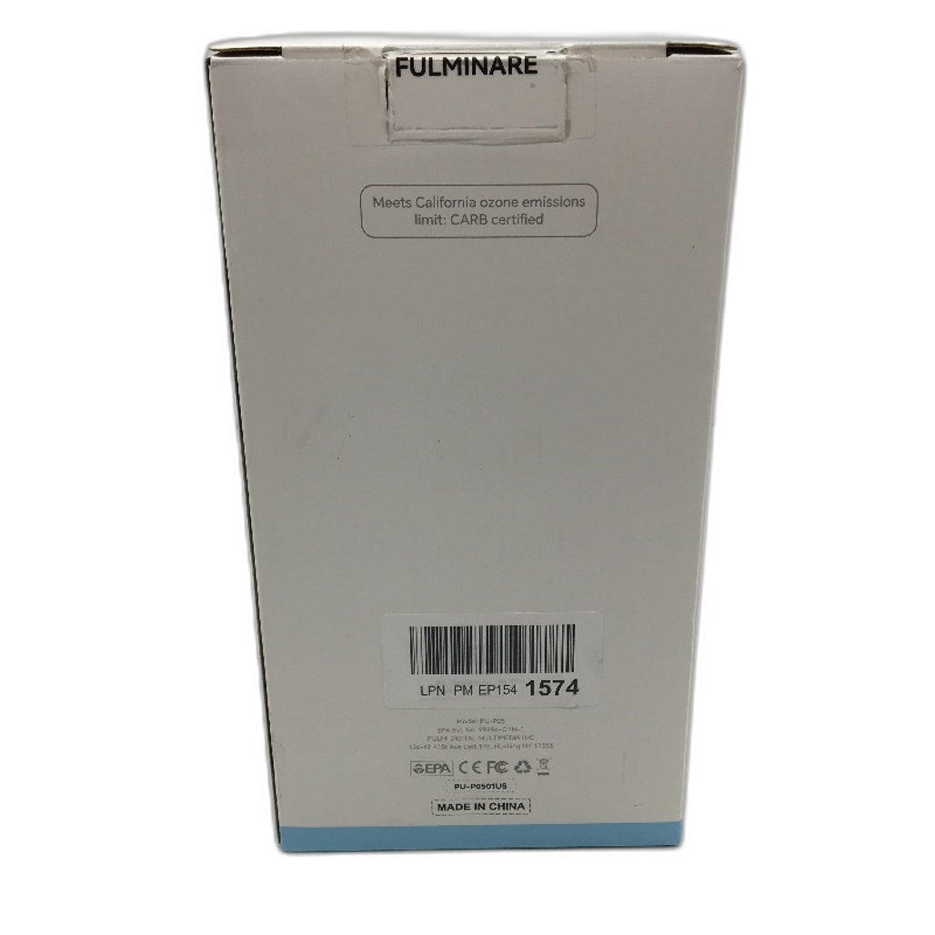 Fulminare PU-P05 True HEPA Filter White Air Purifier with Night Light NEW
