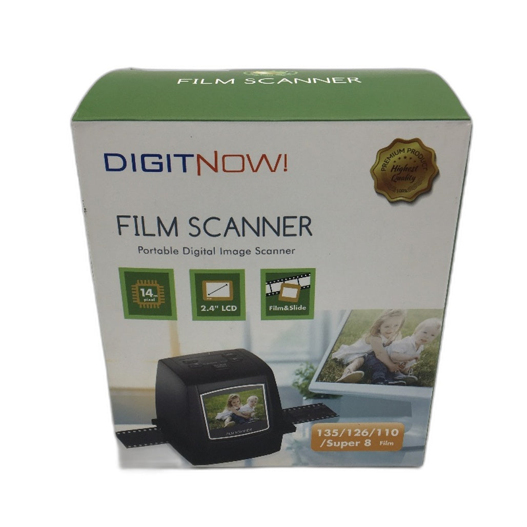 DigitNow All in One High Resolution Film Scanner 126KPK/135/110 Super8 Slide NEW